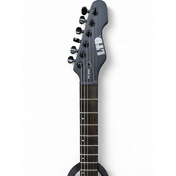 Used ESP ltd te201 Black Solid Body Electric Guitar