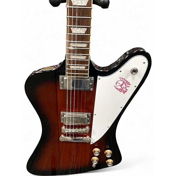 Used Epiphone Firebird Studio 3 Tone Sunburst Solid Body Electric Guitar