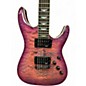 Used Schecter Guitar Research Omen Extreme 6 TRANS HOT PINK BURST Solid Body Electric Guitar