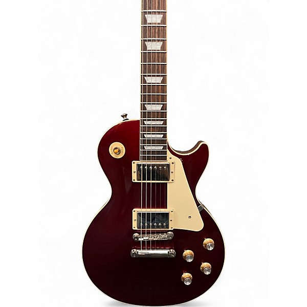 Used Gibson Les Paul Standard Sparkling Burgundy Solid Body Electric Guitar