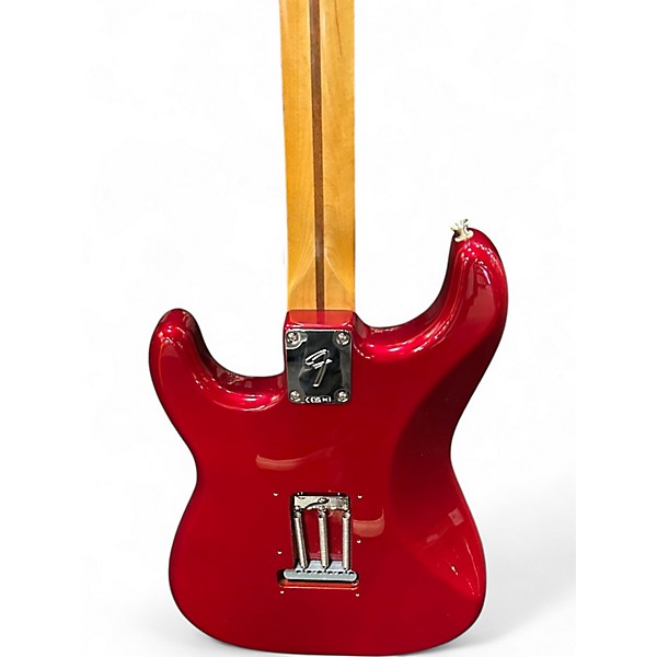 Used 2012 Fender Standard Stratocaster RED Solid Body Electric Guitar