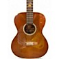 Used Takamine tf77pt Natural Acoustic Guitar