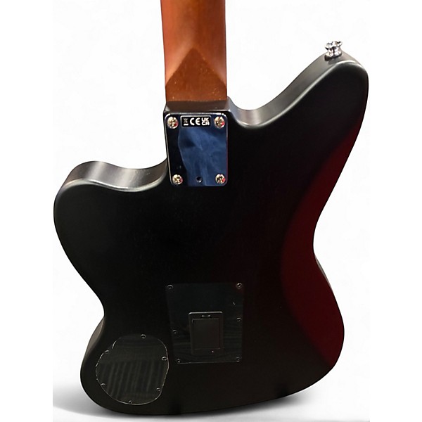 Used Fender acoustasonic Standard Jazzmaster Black Acoustic Electric Guitar