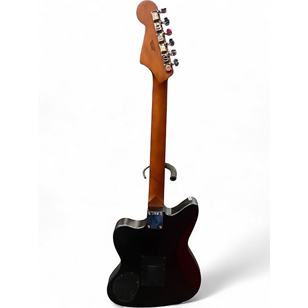 Used Fender acoustasonic Standard Jazzmaster Black Acoustic Electric Guitar
