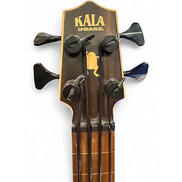 Used Kala Ubass Bass koa Ukulele