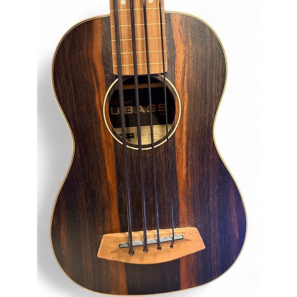 Used Kala Ubass Bass koa Ukulele