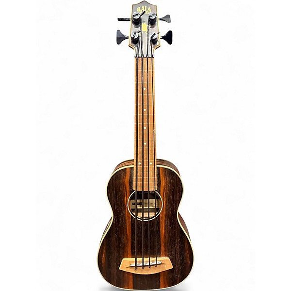 Used Kala Ubass Bass koa Ukulele