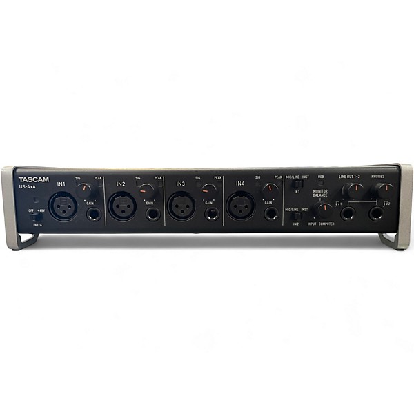 Used TASCAM US4X4 Audio Interface