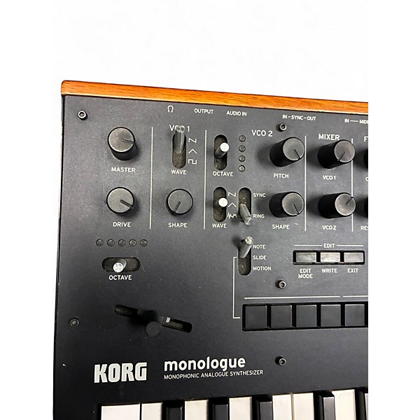 Used KORG Monologue Synthesizer