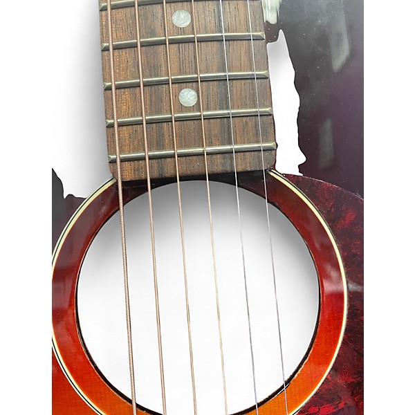 Used Traveler Guitar REDLANDS RD450E 3 Color Sunburst Acoustic Electric Guitar