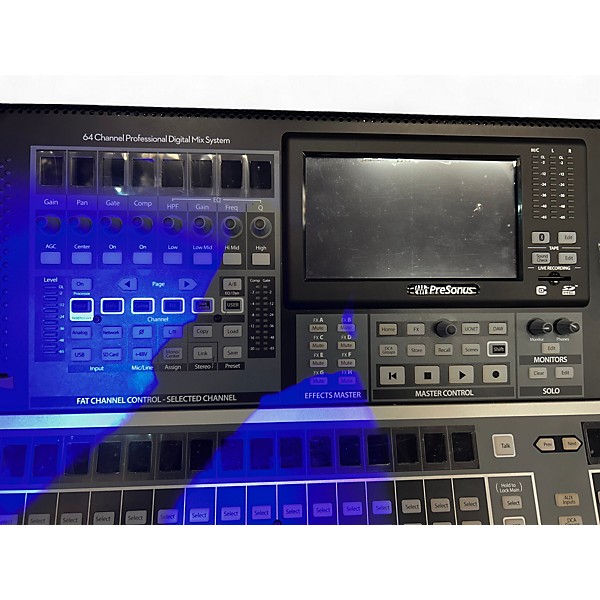 Used PreSonus studio live 64s Digital Mixer