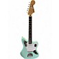 Used Squier Vintage Modified Jaguar Surf Green Solid Body Electric Guitar thumbnail