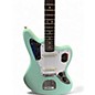 Used Squier Vintage Modified Jaguar Surf Green Solid Body Electric Guitar