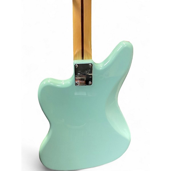 Used Squier Vintage Modified Jaguar Surf Green Solid Body Electric Guitar