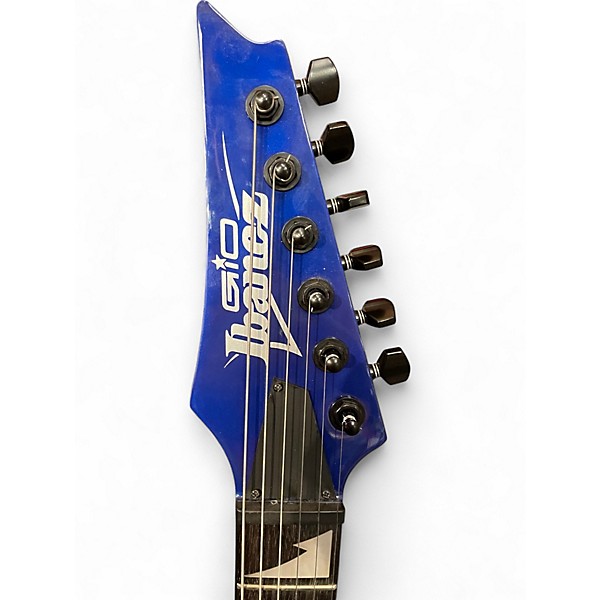 Used Ibanez GIO GRGR120EX Jewel Blue Solid Body Electric Guitar