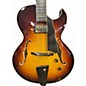 Used Eastman AR480CE-SB John Pisano Signature Sunburst Hollow Body Electric Guitar