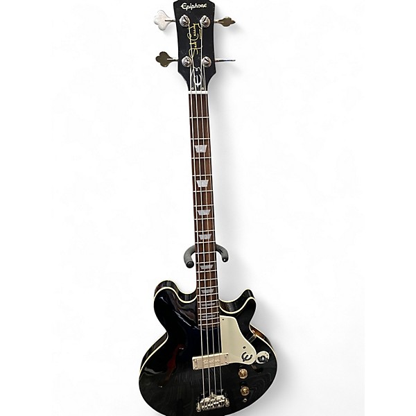 Used Epiphone Jack Casady Signature Ebony Electric Bass Guitar