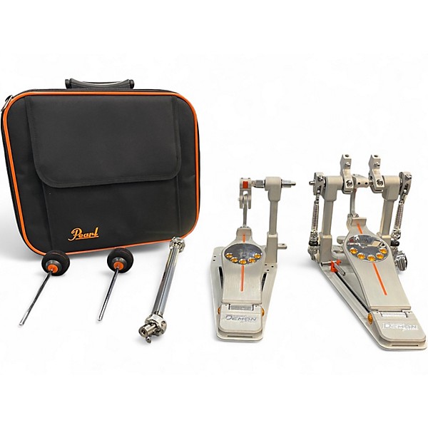 Used Pearl Eliminator Demon Drive Double Bass Drum Pedal