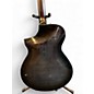 Used Ibanez AEWC400TKS TRANSPARENT BLACK Acoustic Electric Guitar