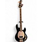 Used Ernie Ball Music Man Stingray SUB Bass TEXTURED BLACK Electric Bass Guitar thumbnail