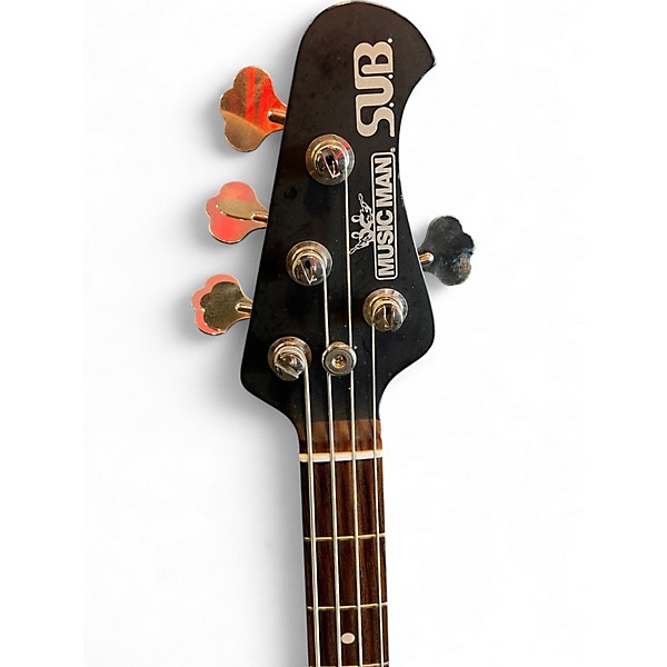 Used Ernie Ball Music Man Stingray SUB Bass TEXTURED BLACK Electric Bass Guitar