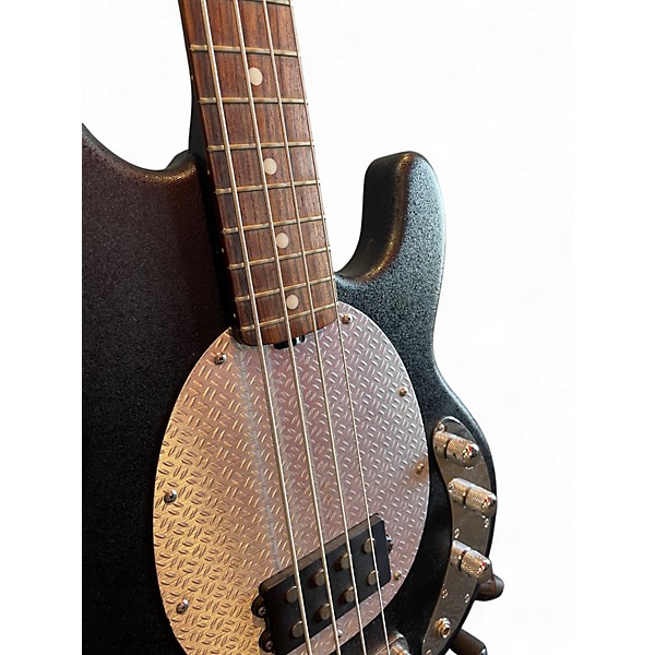 Used Ernie Ball Music Man Stingray SUB Bass TEXTURED BLACK Electric Bass Guitar