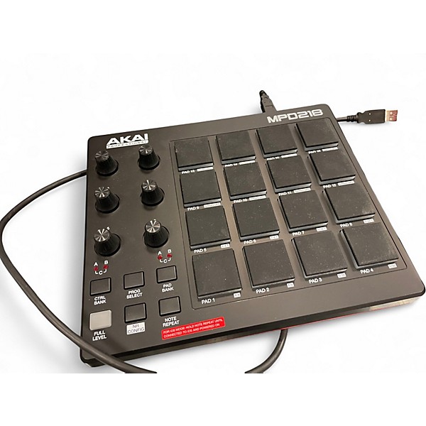 Used Akai Professional MPD218 MIDI Controller