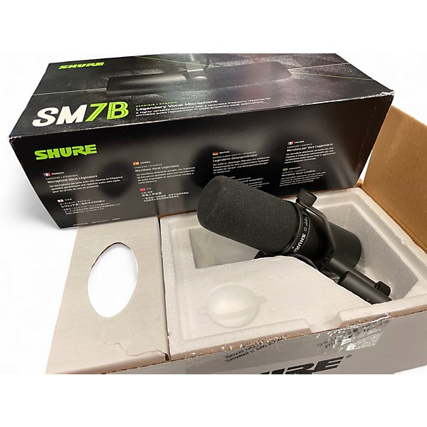 Used Shure SM7B Dynamic Microphone