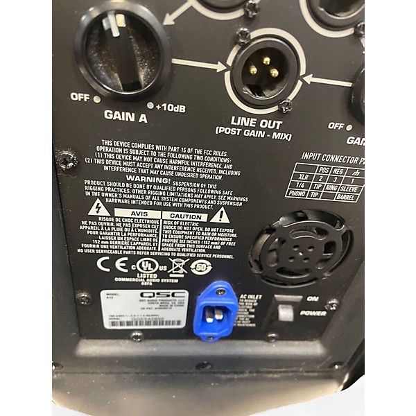 Used QSC K12 Powered Speaker
