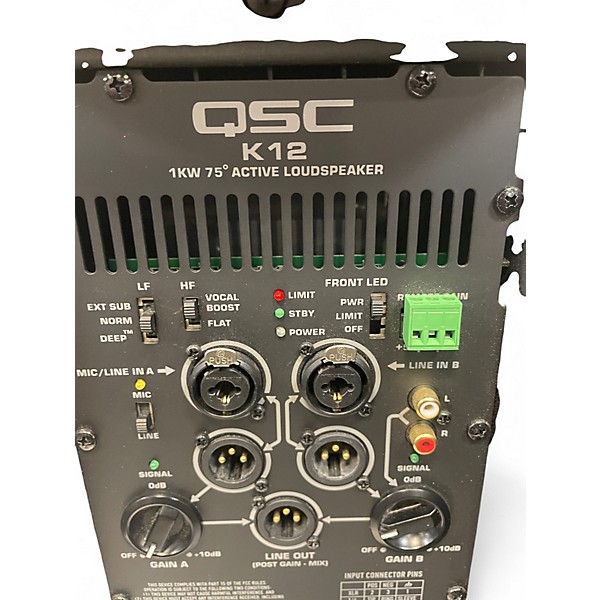 Used QSC K12 Powered Speaker