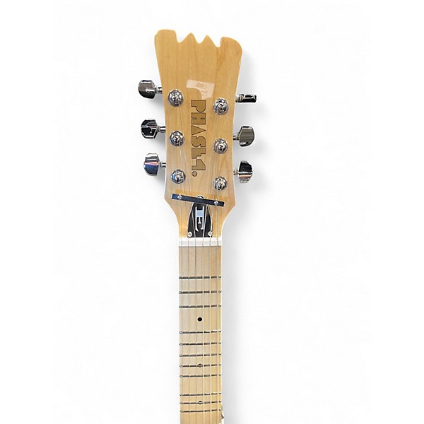 Used Eastwood HI-FLIER PHASE 4 MT LH White Electric Guitar