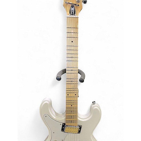 Used Eastwood HI-FLIER PHASE 4 MT LH White Electric Guitar