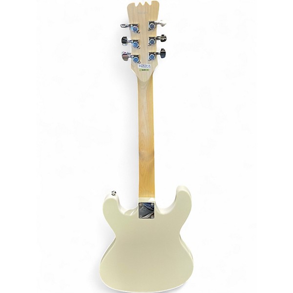 Used Eastwood HI-FLIER PHASE 4 MT LH White Electric Guitar