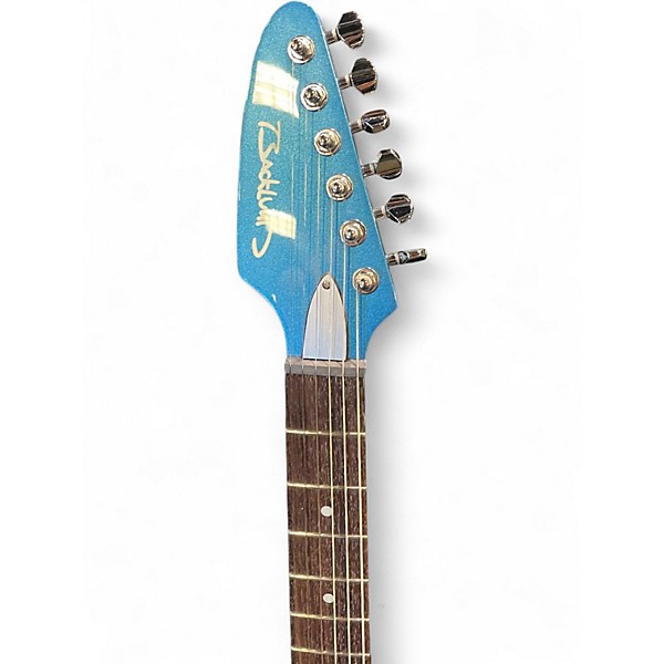 Used Backlund MODEL 100 LH Metallic Blue Electric Guitar
