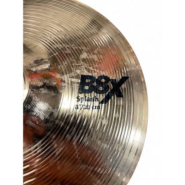 Used SABIAN 8in B8X Splash Cymbal