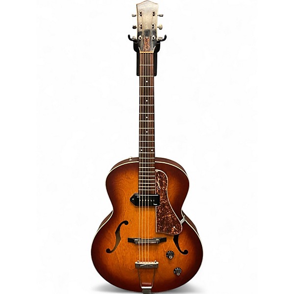 Used Godin 5th Avenue Kingpin P90 Cherry Sunburst Hollow Body Electric Guitar