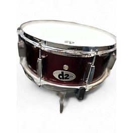 Used ddrum 14in D2 Snare Crimson Drum
