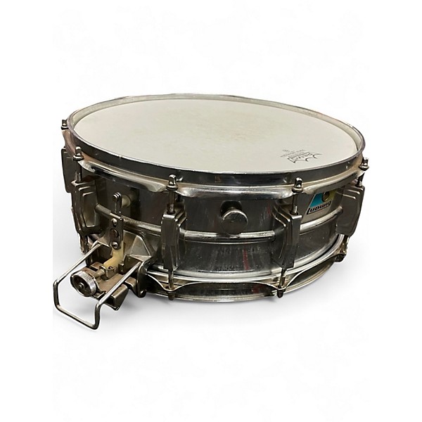 Used 1970s Ludwig 6X14 Super Sensitive Snare Chrome Drum