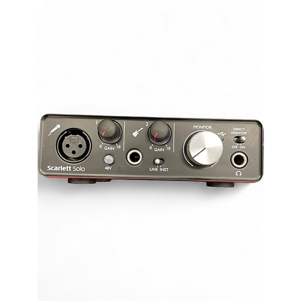 Used Focusrite Scarlett Solo Gen 2 Audio Interface