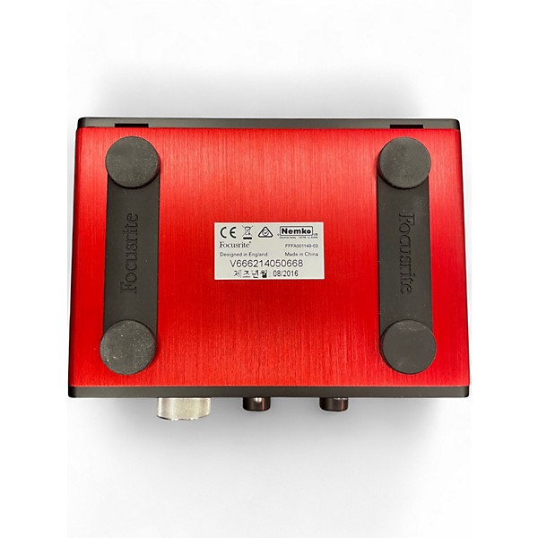 Used Focusrite Scarlett Solo Gen 2 Audio Interface