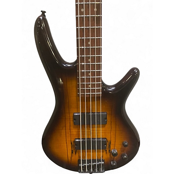Used Ibanez GSR205SM 2 Color Sunburst Electric Bass Guitar