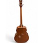 Used Dean EAB Fretless Natural Acoustic Bass Guitar