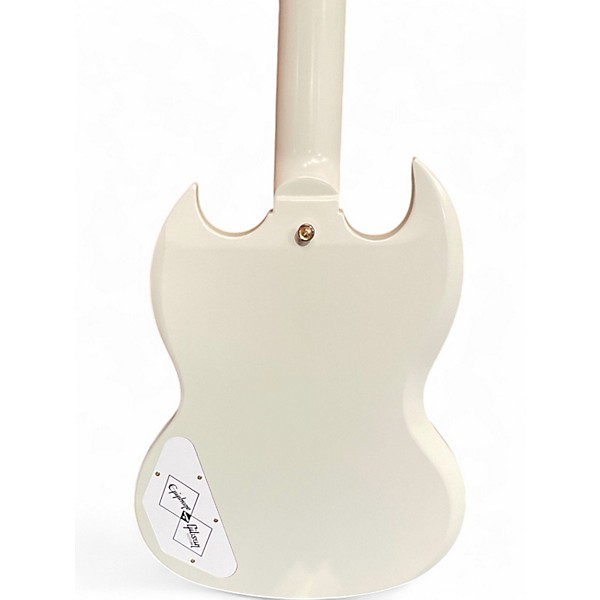 Used Epiphone Inspired by Gibson custom 1963 sg custom Classic White Solid Body Electric Guitar