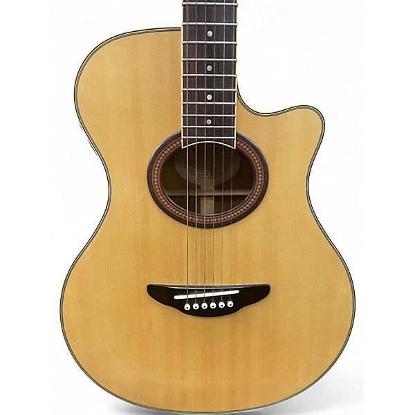 Used Yamaha APX-7CT Natural Acoustic Electric Guitar