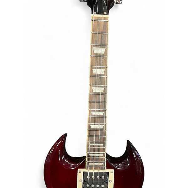 Used Flight PIONEER RED Solid Body Electric Guitar