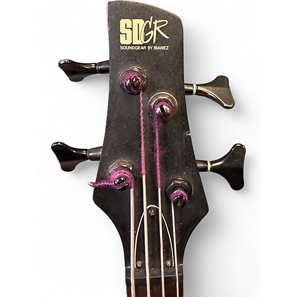Used Lbanez SR480 Brown Electric Bass Guitar