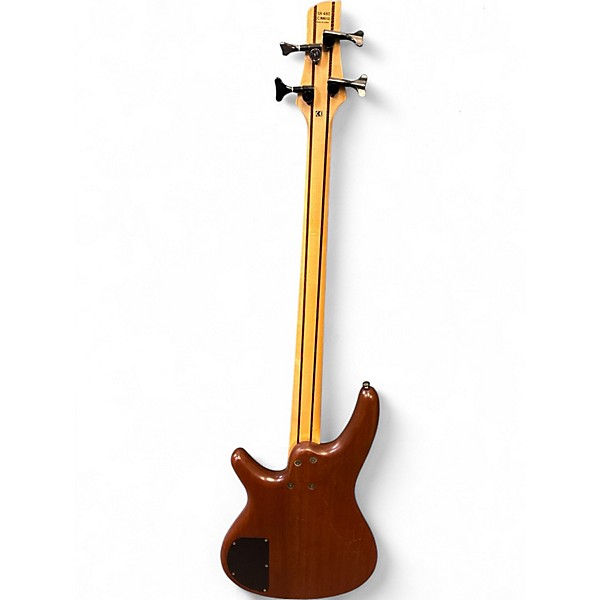 Used Lbanez SR480 Brown Electric Bass Guitar