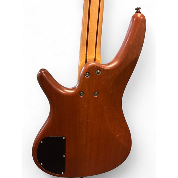 Used Lbanez SR480 Brown Electric Bass Guitar