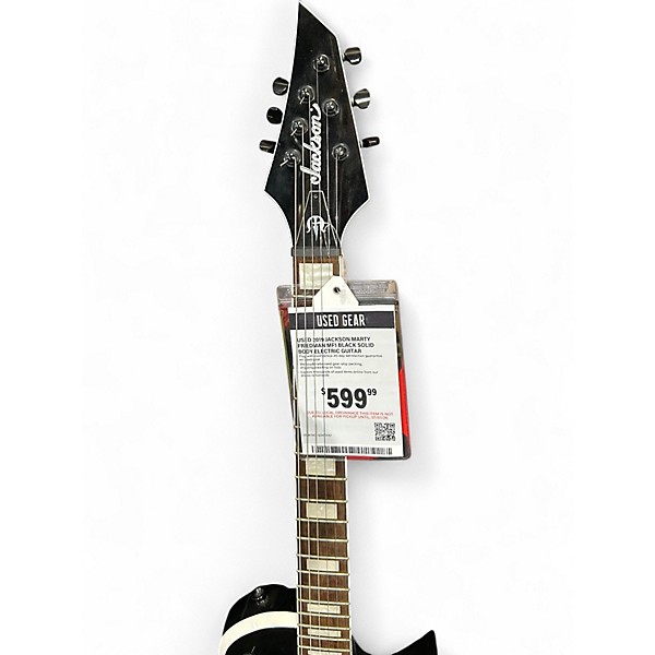 Used 2019 Jackson MARTY FRIEDMAN MF1 Black Solid Body Electric Guitar
