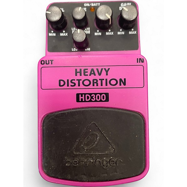 Used Behringer HD300 Heavy Distortion Effect Pedal